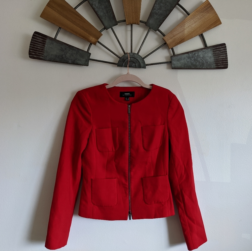 Gorgeous Mexx Metropolitan red blazer